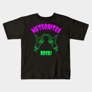 Meteorite Collector "Meteorites Rock!" Meteorite Kids T-Shirt